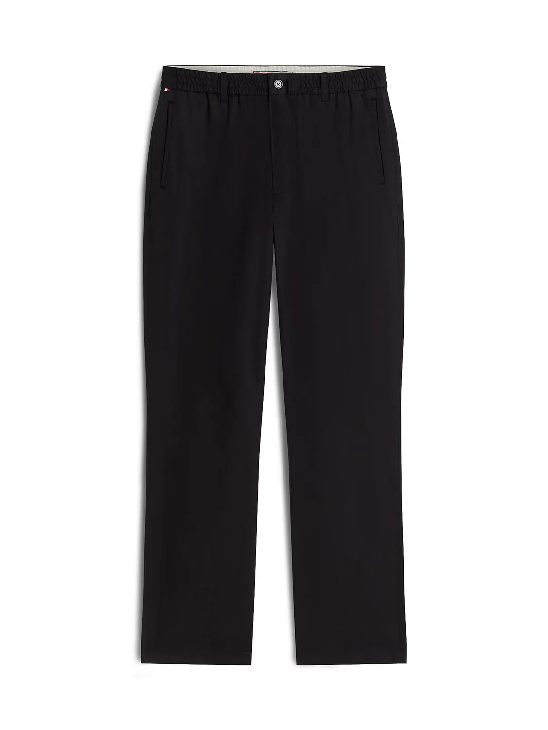 Обычные брюки 'Дувр' Tommy Hilfiger, Black