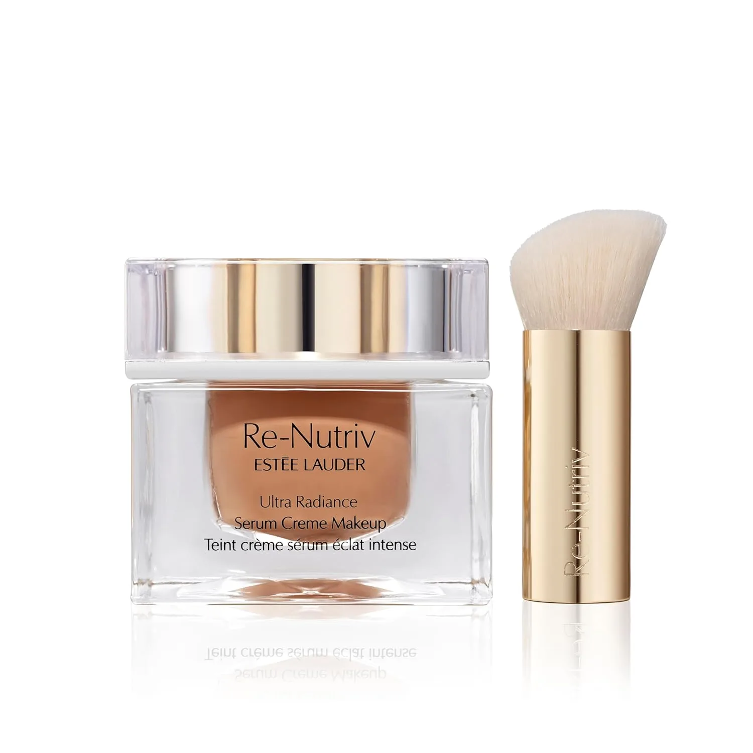 Крем-сыворотка Estée Lauder Re-Nutriv Ultra Radiance | Роскошная тональная основа с гиалуроновой кислотой | Стойкость и увлажнение до 12 часов, 30 мл, 4C3 Softan - Medium tan with cool rosy-beige undertones