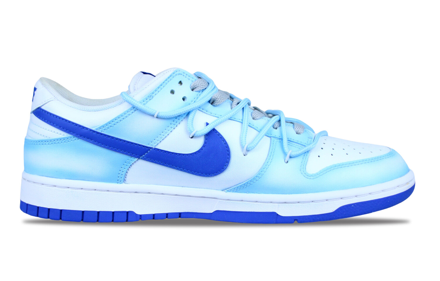 

Кроссовки Nike Dunk Skateboarding Shoes Men Low-top White/blue, белый