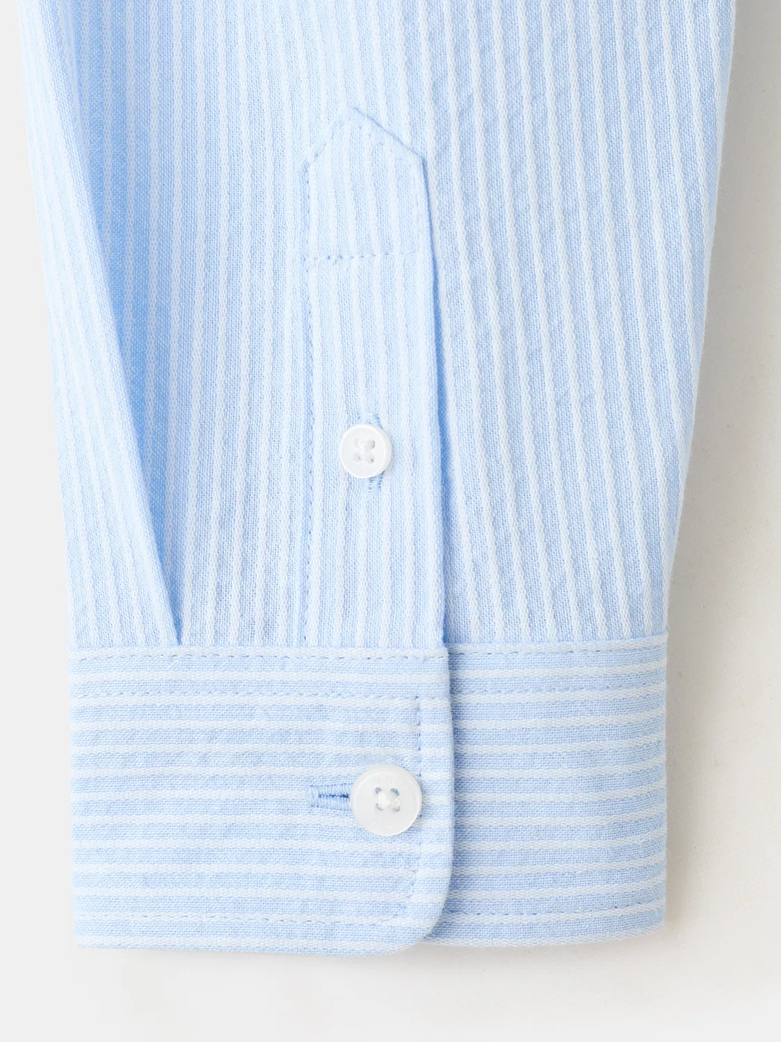 Рубашка на пуговицах стандартного кроя 'SICILIA' Mango Kids, Light Blue — фото 4