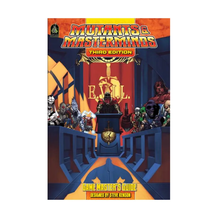 

Gamemaster's Guide, Mutants & Masterminds (d20) (3rd Edition), мягкая обложка