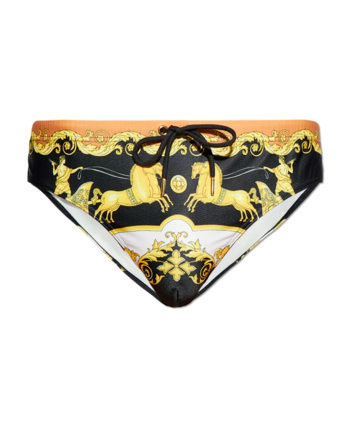 

Плавки с принтом Versace, мультиколор