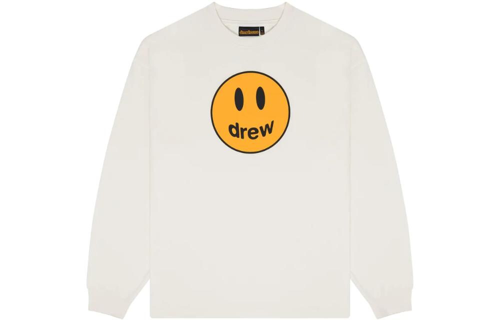 

футболка Дрю Хаус талисман ls Off-white, цвет slightly white