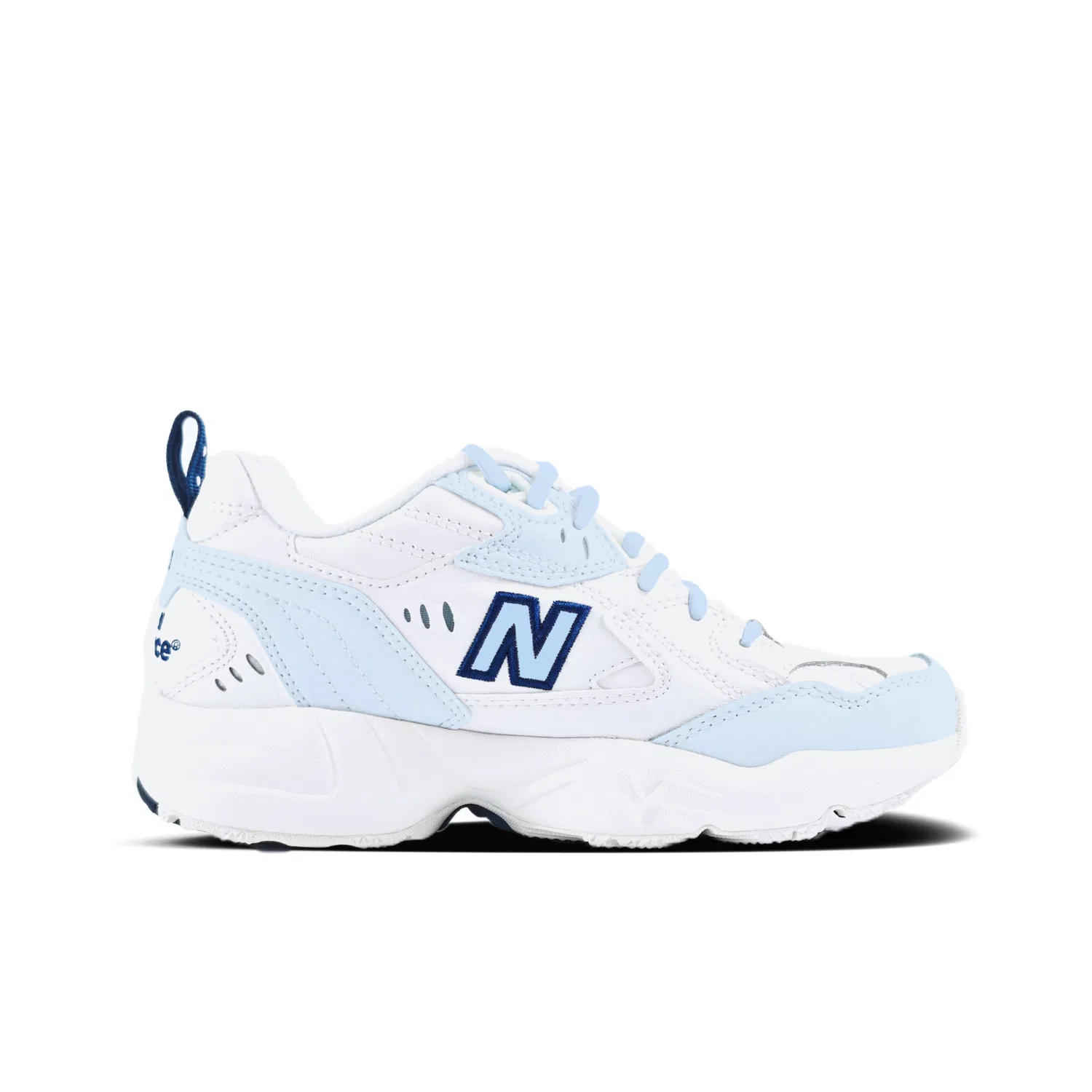 Кроссовки тренировочные Blue Heart New Balance белые — фото 3