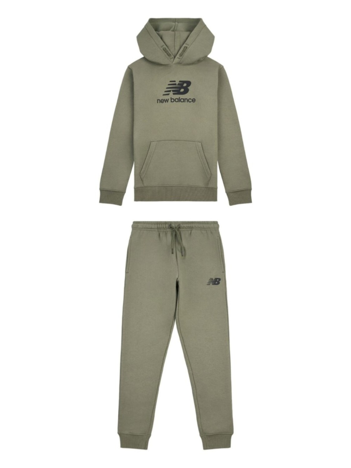 

Спортивный костюм с логотипом New Balance Kids, зеленый