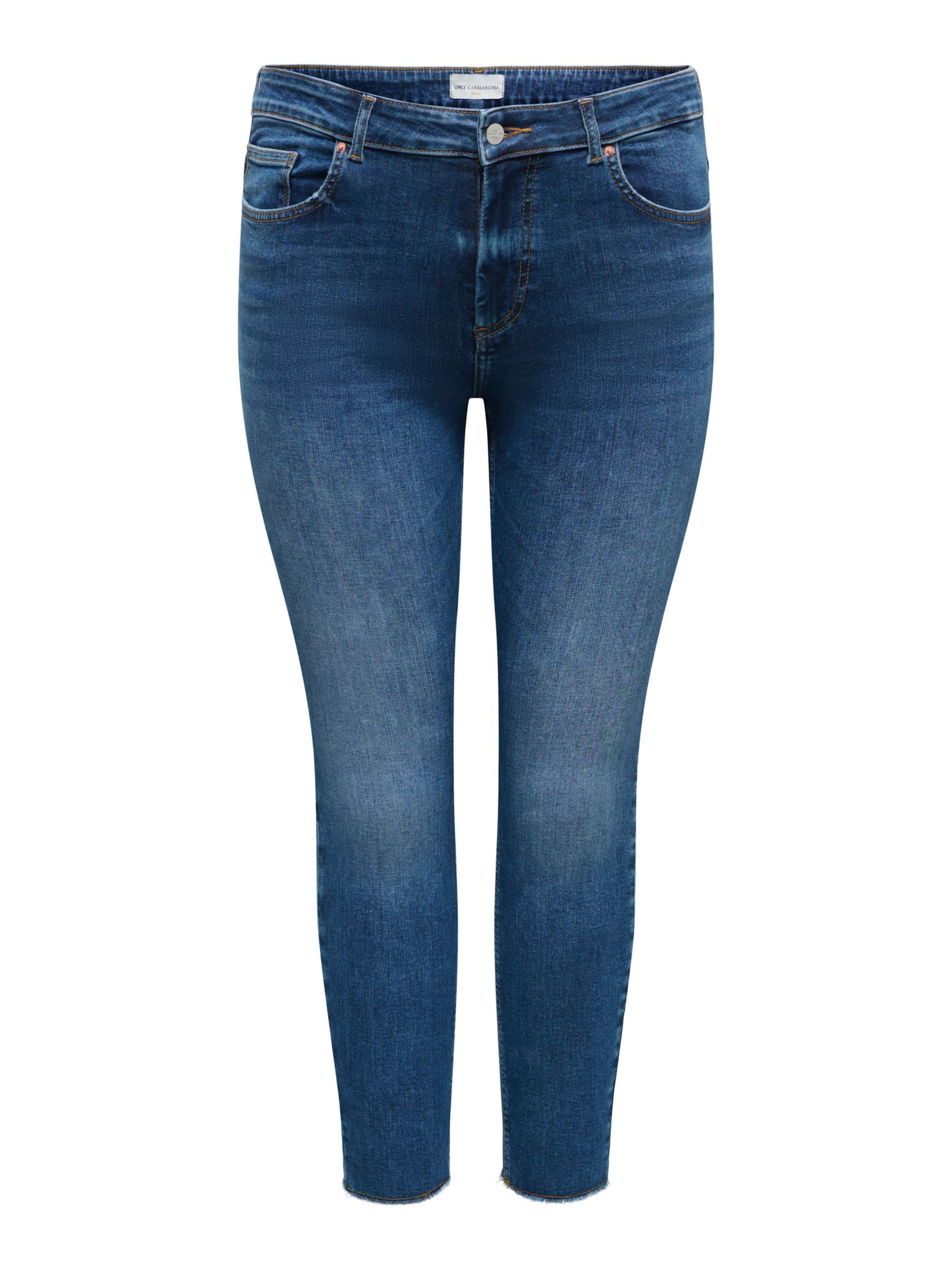 

ONLY Carmakoma Скинни джинсы 'CARWILLY' в синем цвете