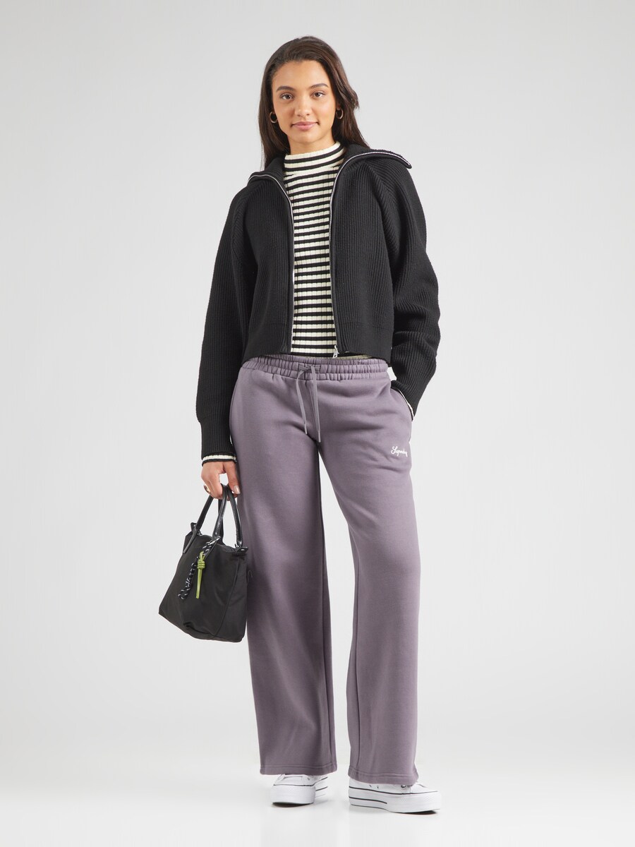 Брюки свободного кроя Superdry Country Club, Basalt Grey — фото 4