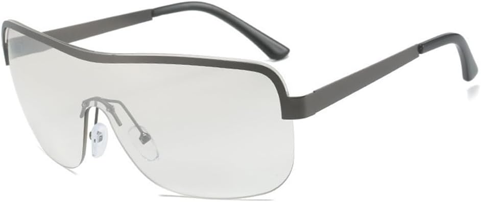 

Женские очки в стиле ретро, ​​уличные солнцезащитные очки, ветрозащитные модные солнцезащитные очки для активного отдыха, персонализированные очки в полуободковой оправе KTUCN, Gun