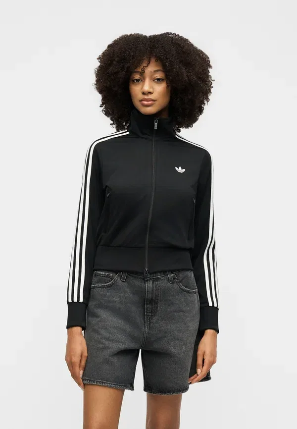 Куртка тренировочная Firebird classic tt, Adidas Originals, черный/белый