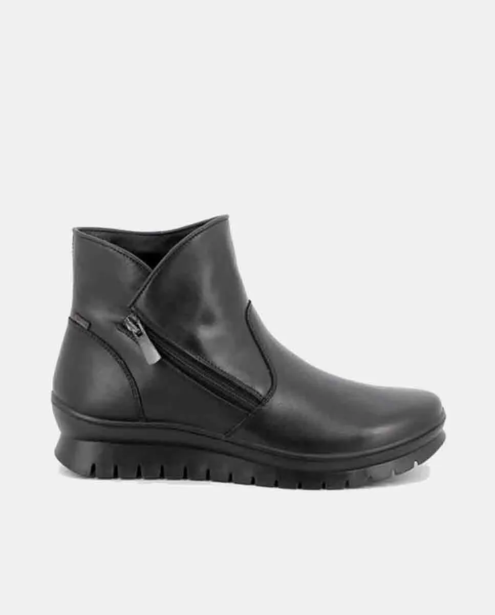 

Женские ботильоны из кожи наппа с подкладкой Goretex Igi&Co, черный