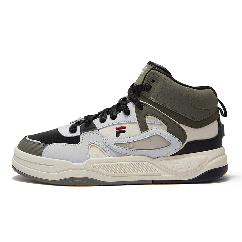 

FILA FUSION Высокие кроссовки для скейтбординга BANK II, мужские, серо-коричневые