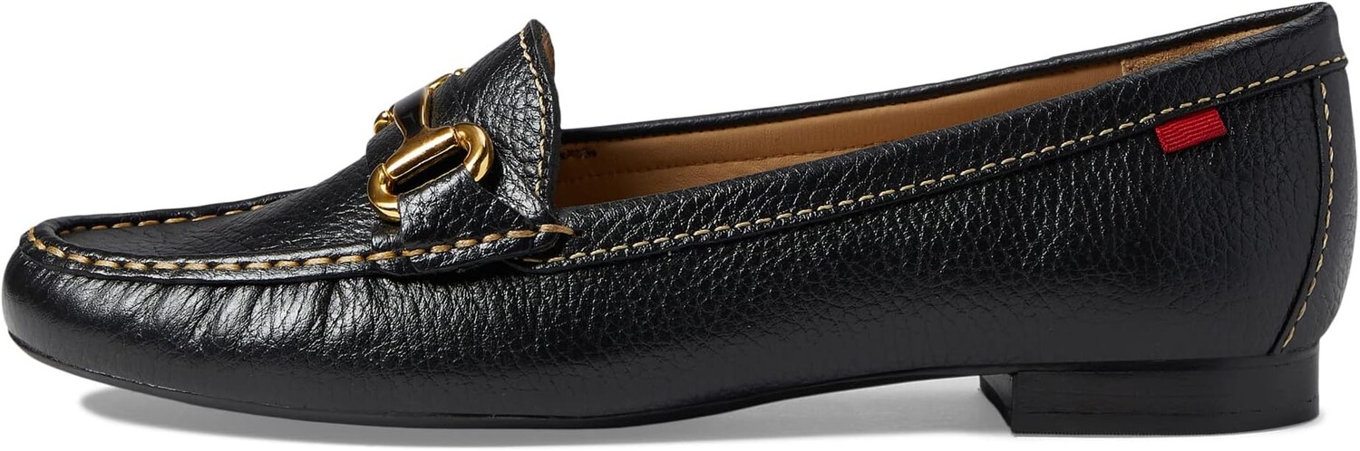 Лоферы Grand Street Marc Joseph New York, цвет Black Grainy — фото 4