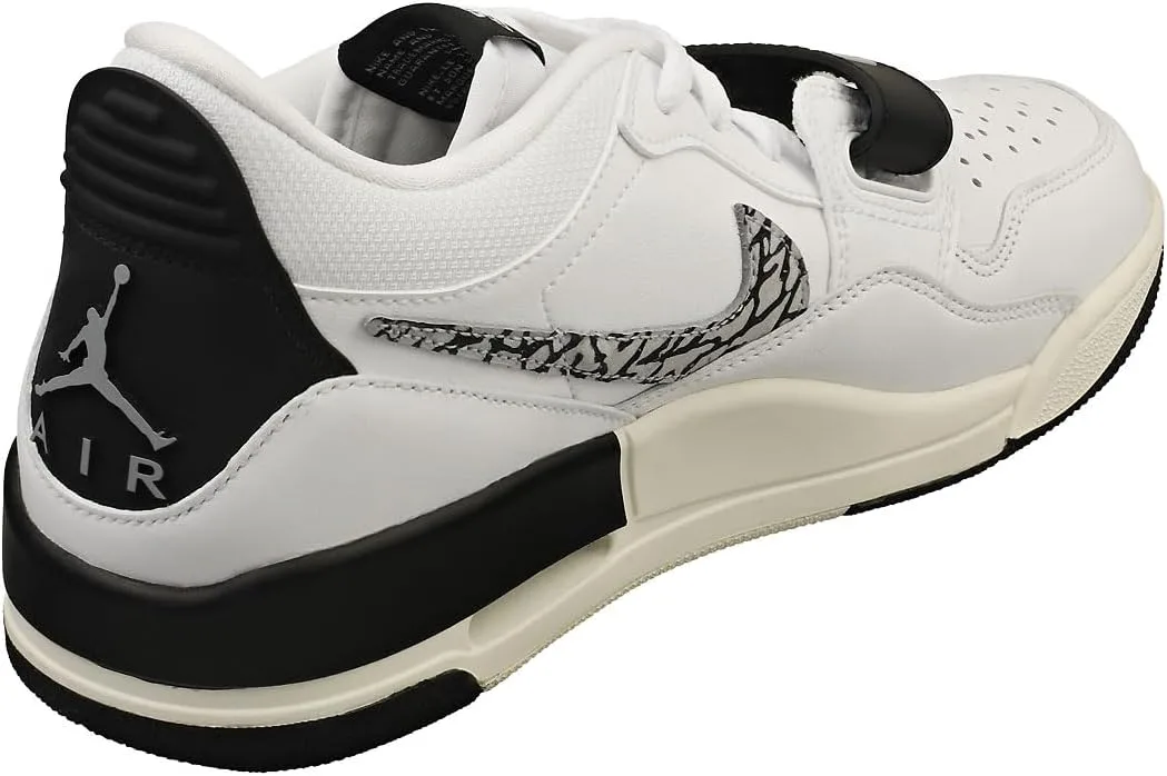 Мужские низкие кроссовки Nike Air Jordan Legacy 312, белый/черный/серый — фото 2
