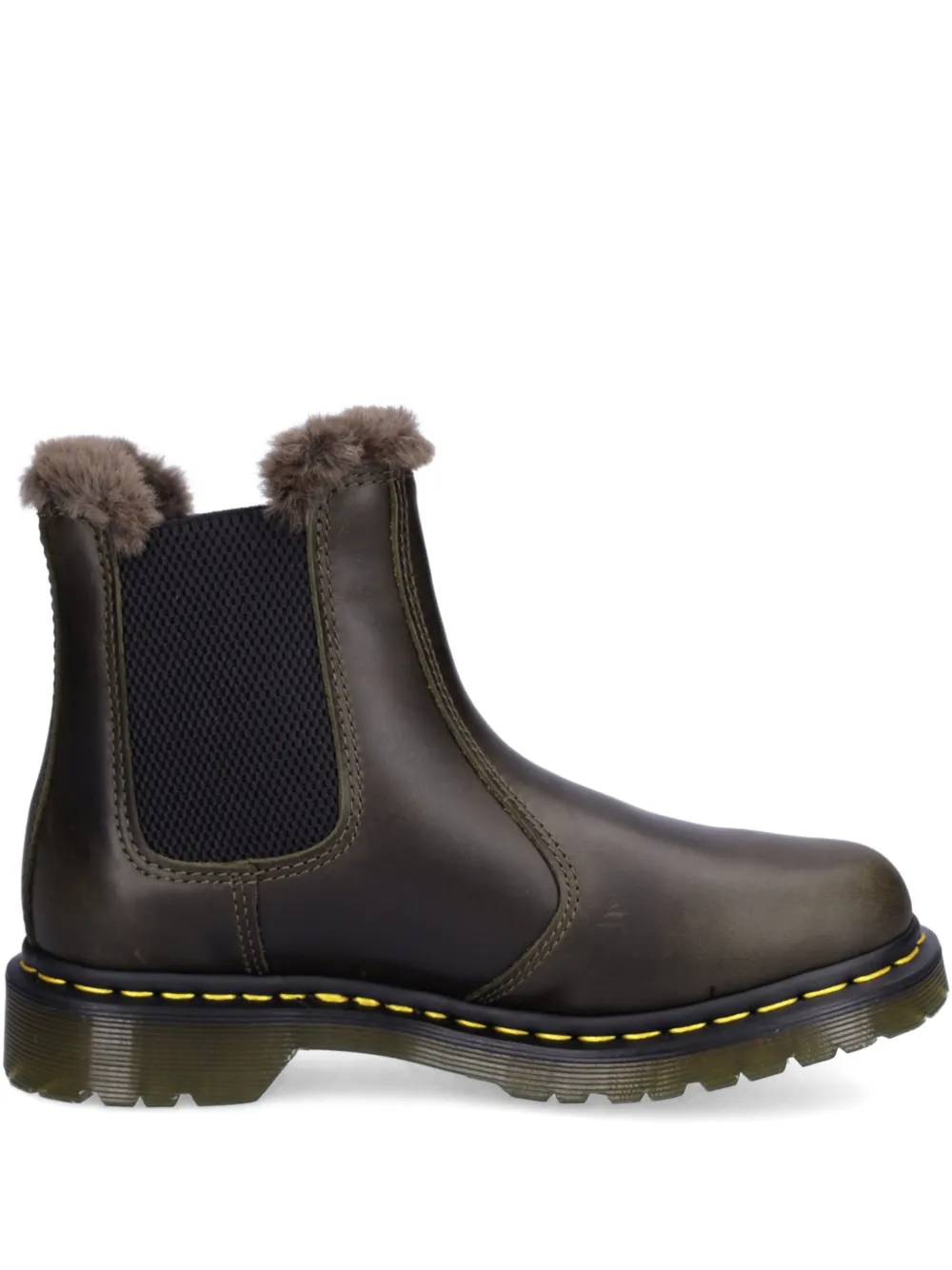 Челси-ботинки 2976 Grizzly Dr. Martens, коричневый