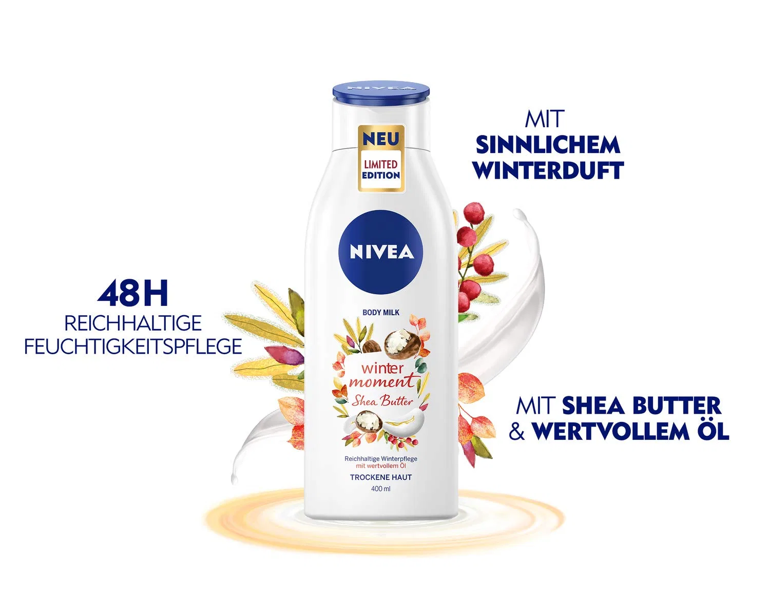 Молочко для тела NIVEA Winter Moment, 400 мл Nivea — фото 2