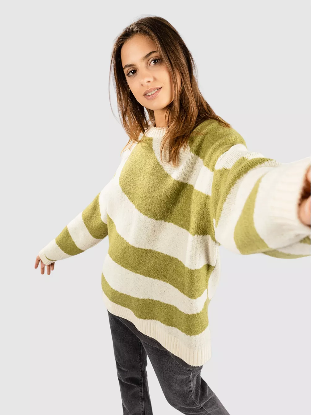 

Вязаный свитер Wave Rider Billabong, зеленый