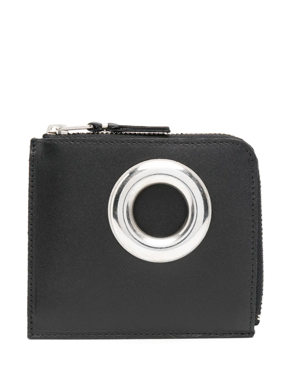 

Кошелек с люверсами Comme Des Garçons Wallet, черный