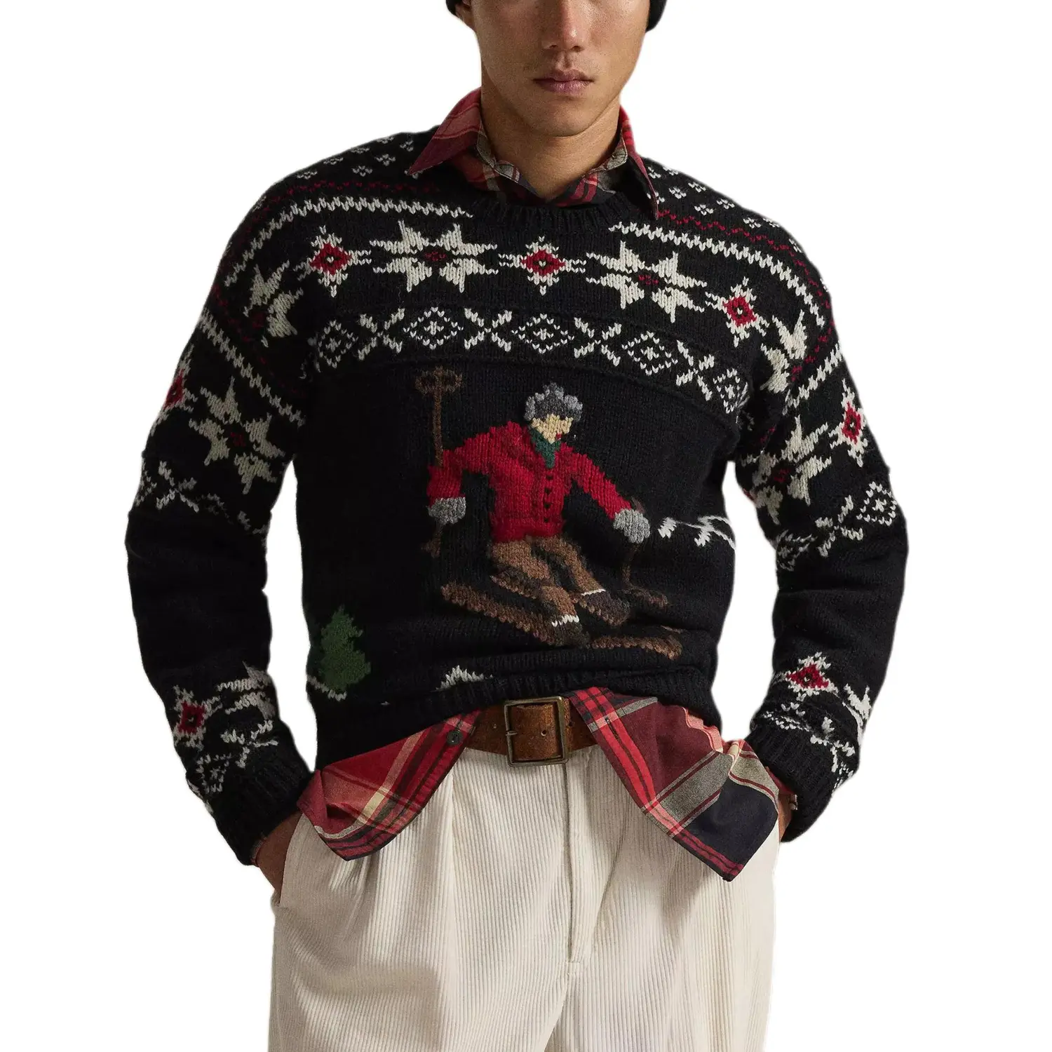 Мужской свитер FW25 Polo Ralph Lauren, черный — фото 3