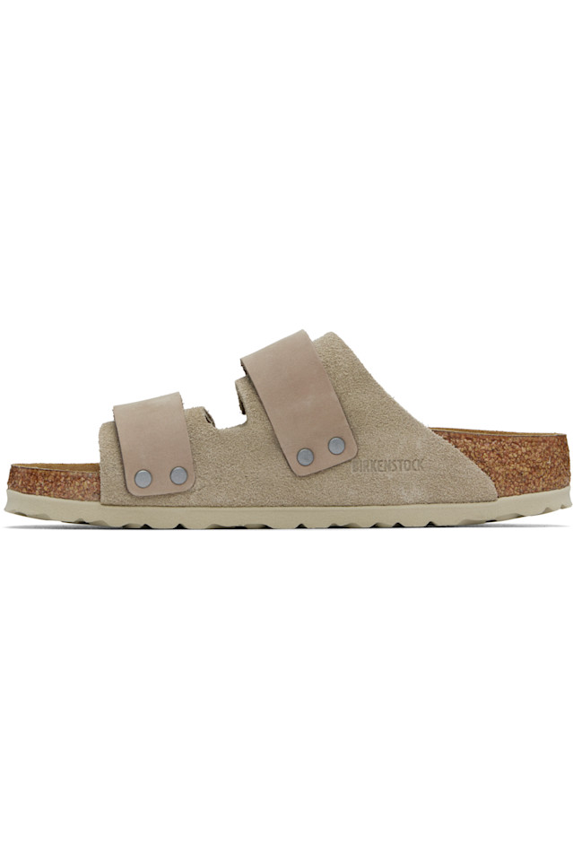 Узкие сандалии Uji Birkenstock, цвет taupe — фото 3