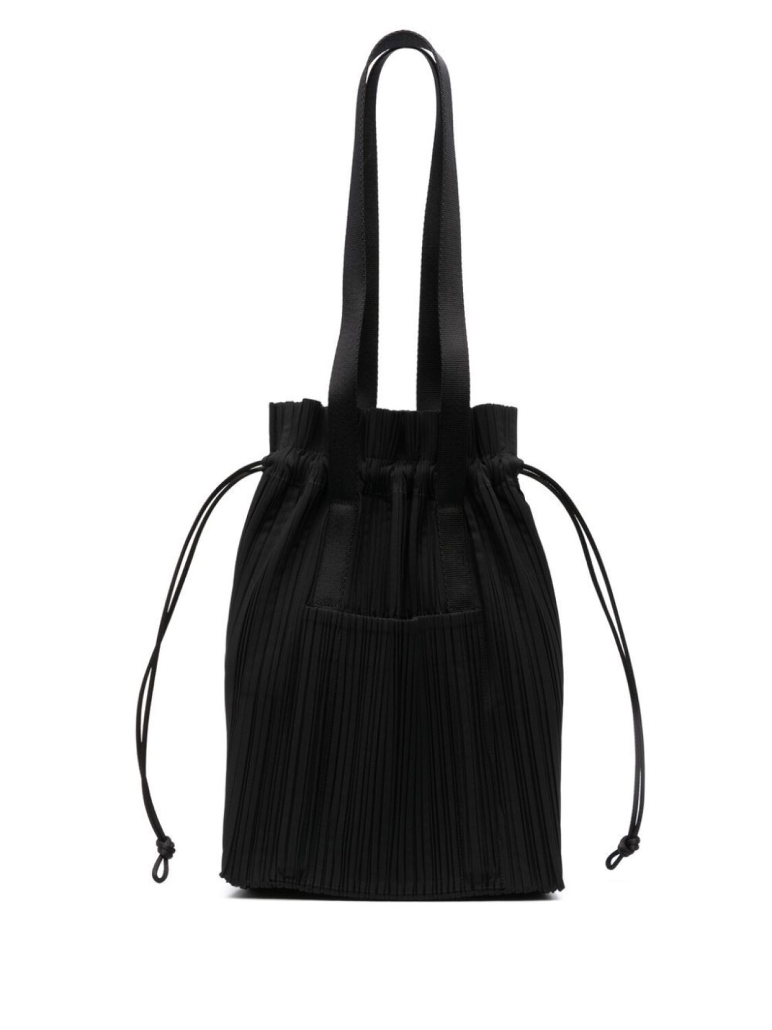 

Pleats Please Issey Miyake сумка-тоут со складками, черный