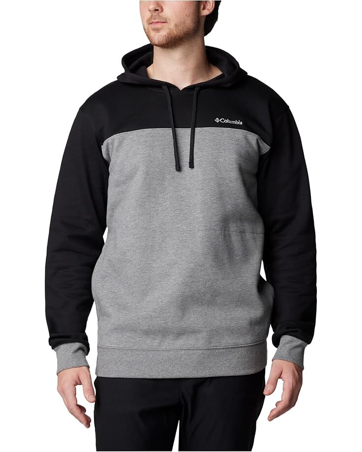 

Худи Columbia Hart Mountain Hoodie III, цвет Charcoal Heather/Black Heather