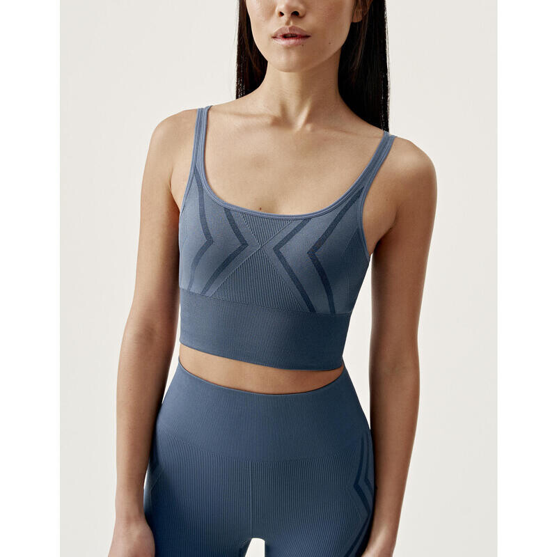 

Топ Born Living Yoga, цвет jeansblau