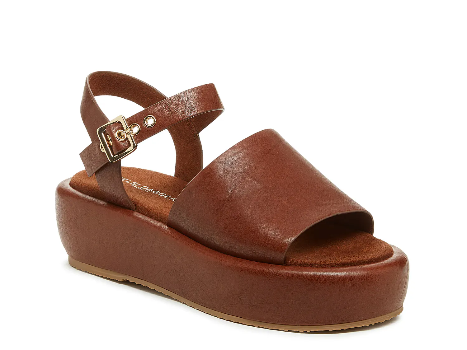 

Сандалии Birdie Wedge Sandal Kelsi Dagger Brooklyn, цвет cider