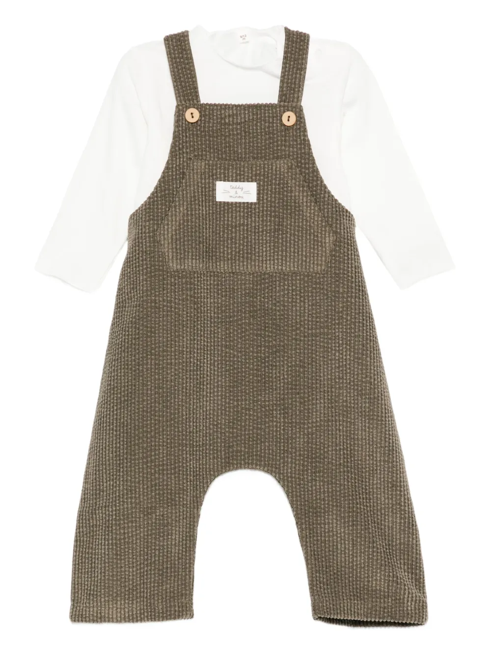 

Вельветовые брюки Teddy & Minou, коричневый