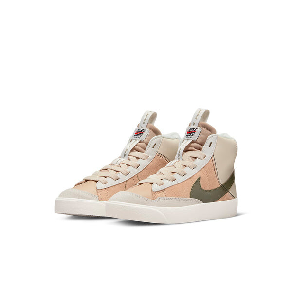 Кроссовки blazer mid '77 se 'dance - sanddrift medium olive' Nike, желтый — фото 3