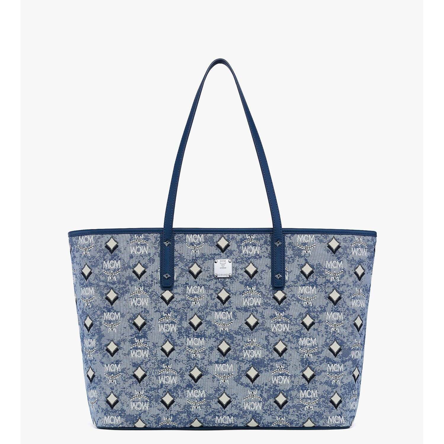 

Сумка-тоут из джинсовой ткани Visetos MCM, lu