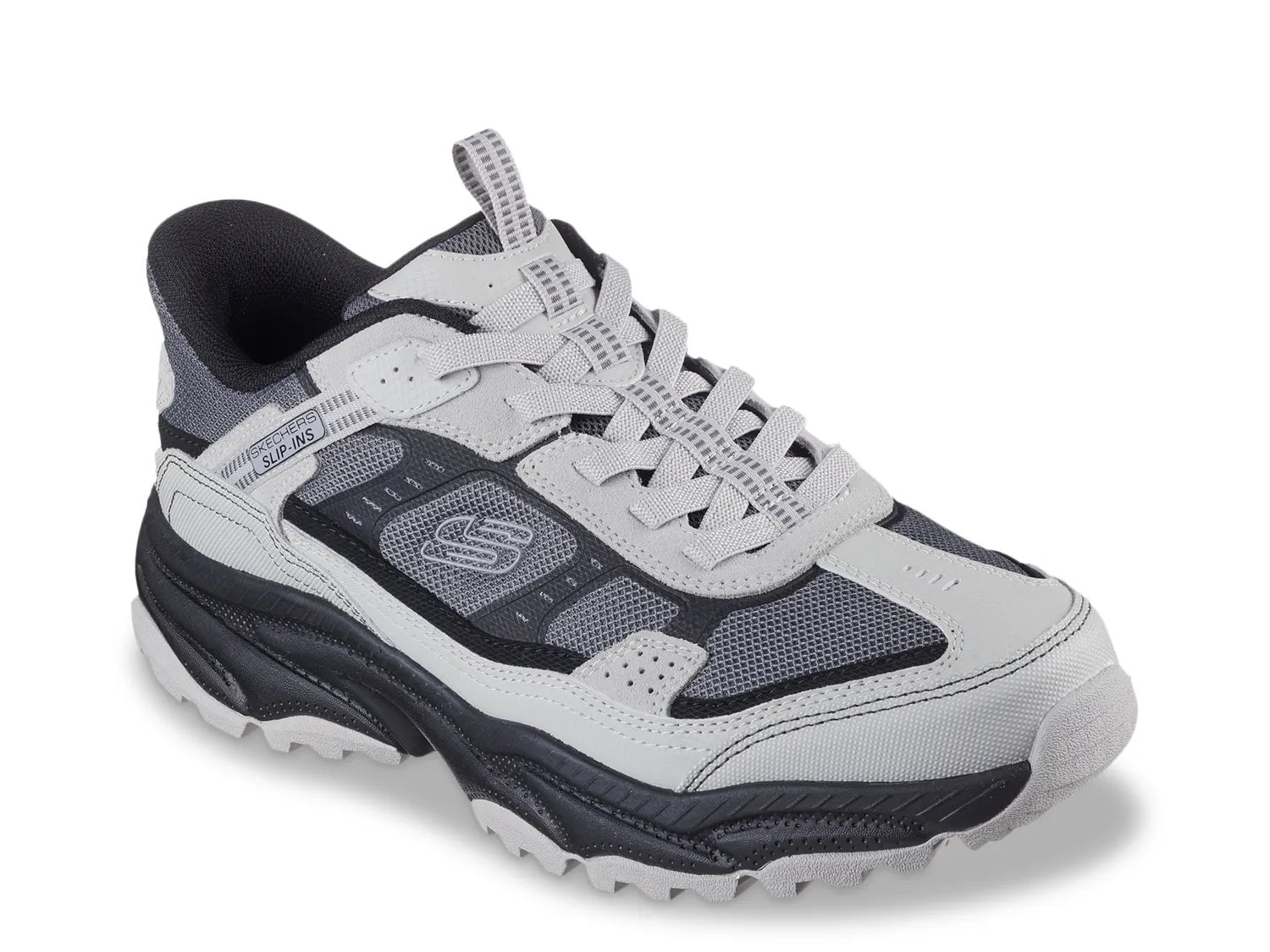

Кроссовки Skechers Hands Free Slip-ins: Vigor AT Trail Shoe - Men's, серый/черный
