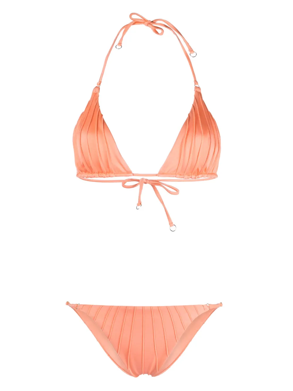 

Бикини со сборками Noire Swimwear, оранжевый