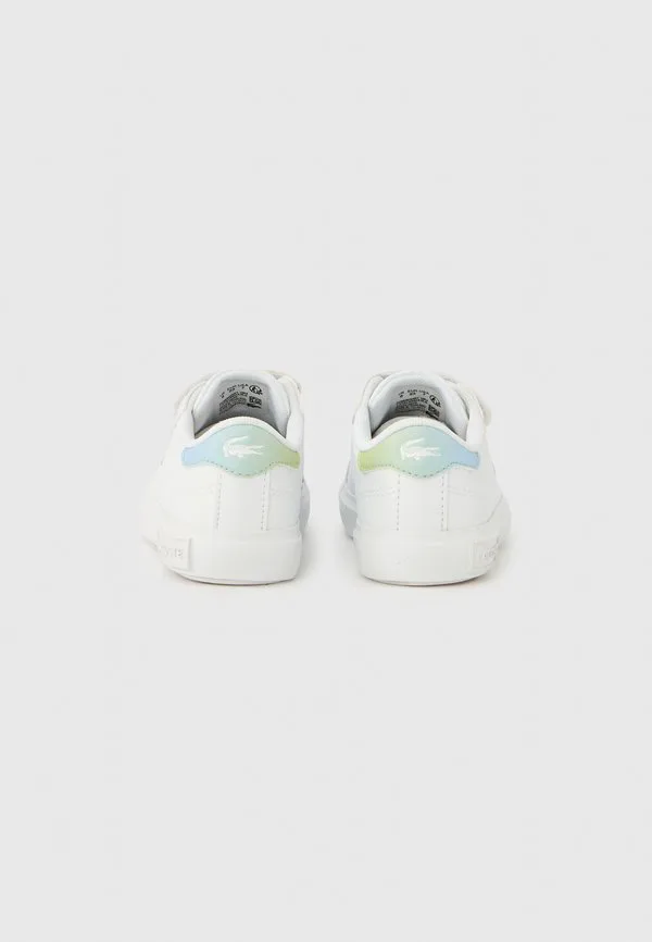 Кроссовки powercourt унисекс Lacoste, White/Light Green — фото 3