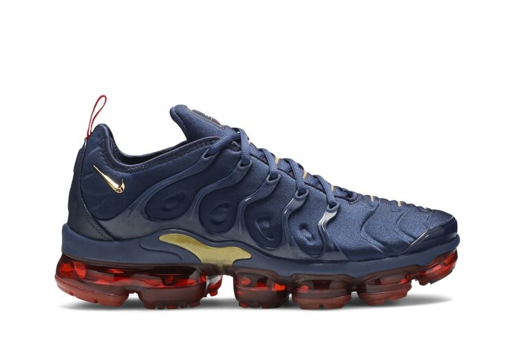 

Кроссовки Nike Air VaporMax Plus 'Midnight Navy', синий