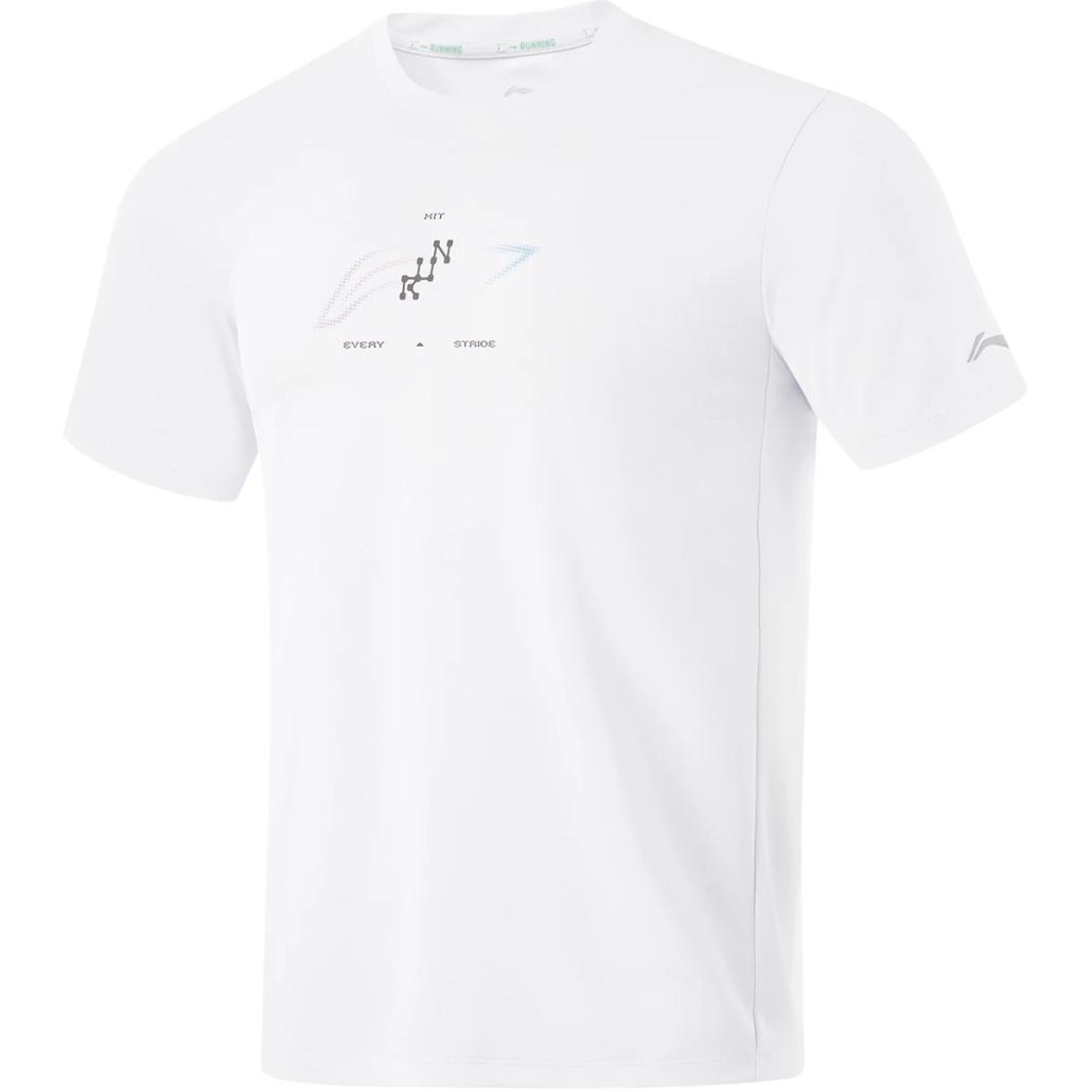 

LINING Футболка мужская стандартная белая, Белый, LINING Футболка мужская стандартная белая