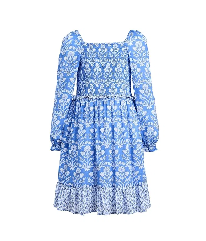 Платье Lena Floral Breaker Blue, Vineyard Vines Kids