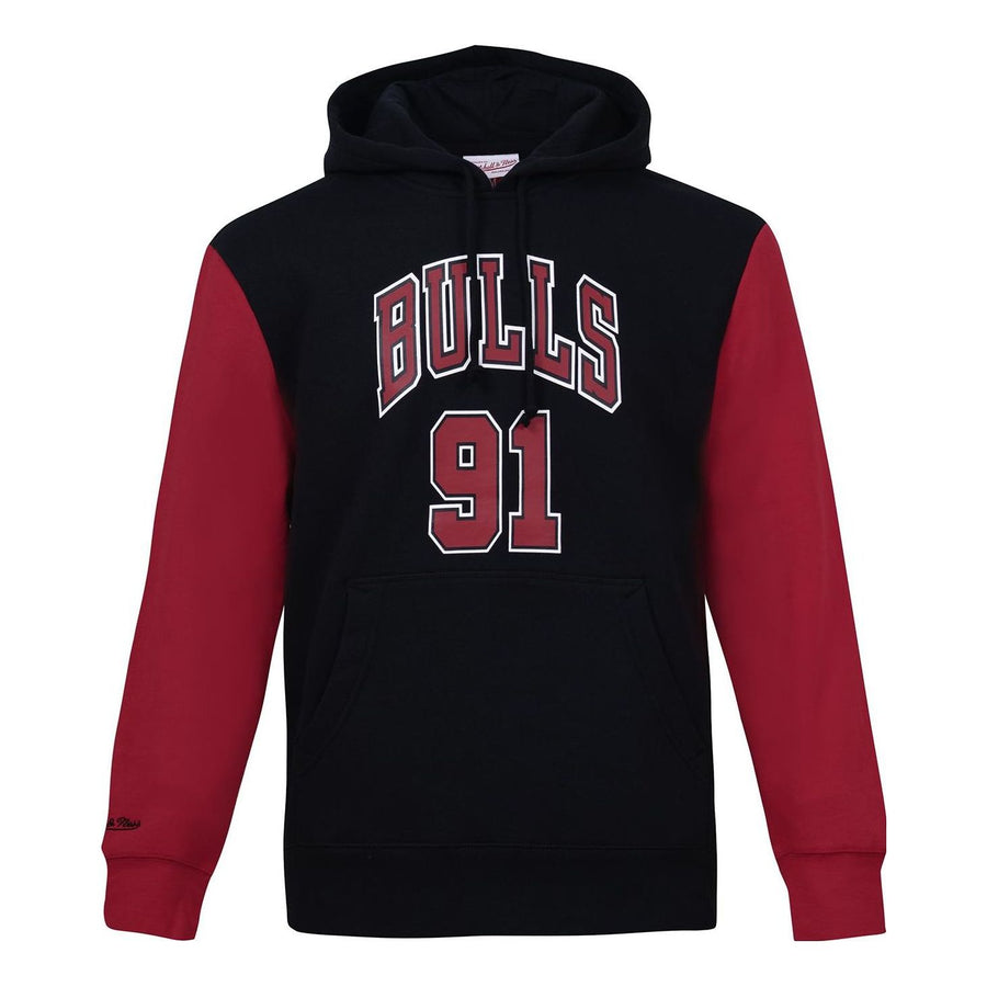 

Худи Mitchell & Ness Chicago x NBA Chicago Bulls Hoodie 'Dennis Rodman 1996', черный