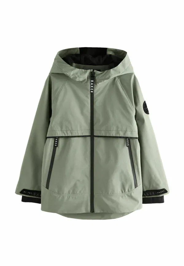 Куртка Regular fit легкая водонепроницаемая Baker By Ted Baker, хаки-зеленый