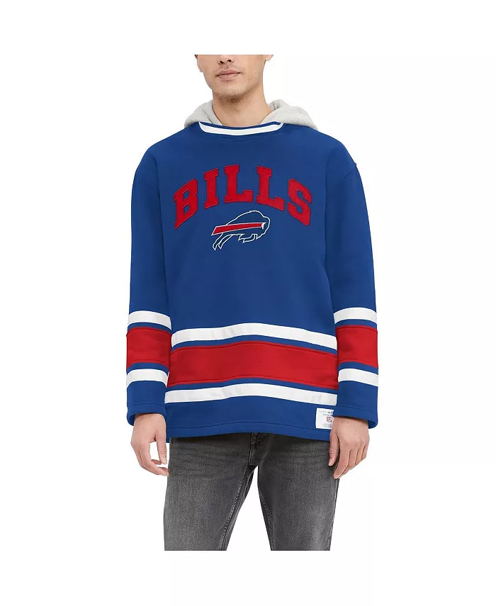 

Мужская модная толстовка с капюшоном Royal Buffalo Bills Ivan Tommy Hilfiger
