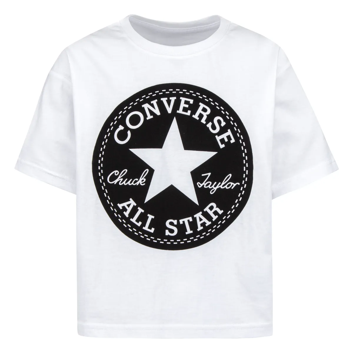 

Футболка Конверс "для девочек" Converse, белый