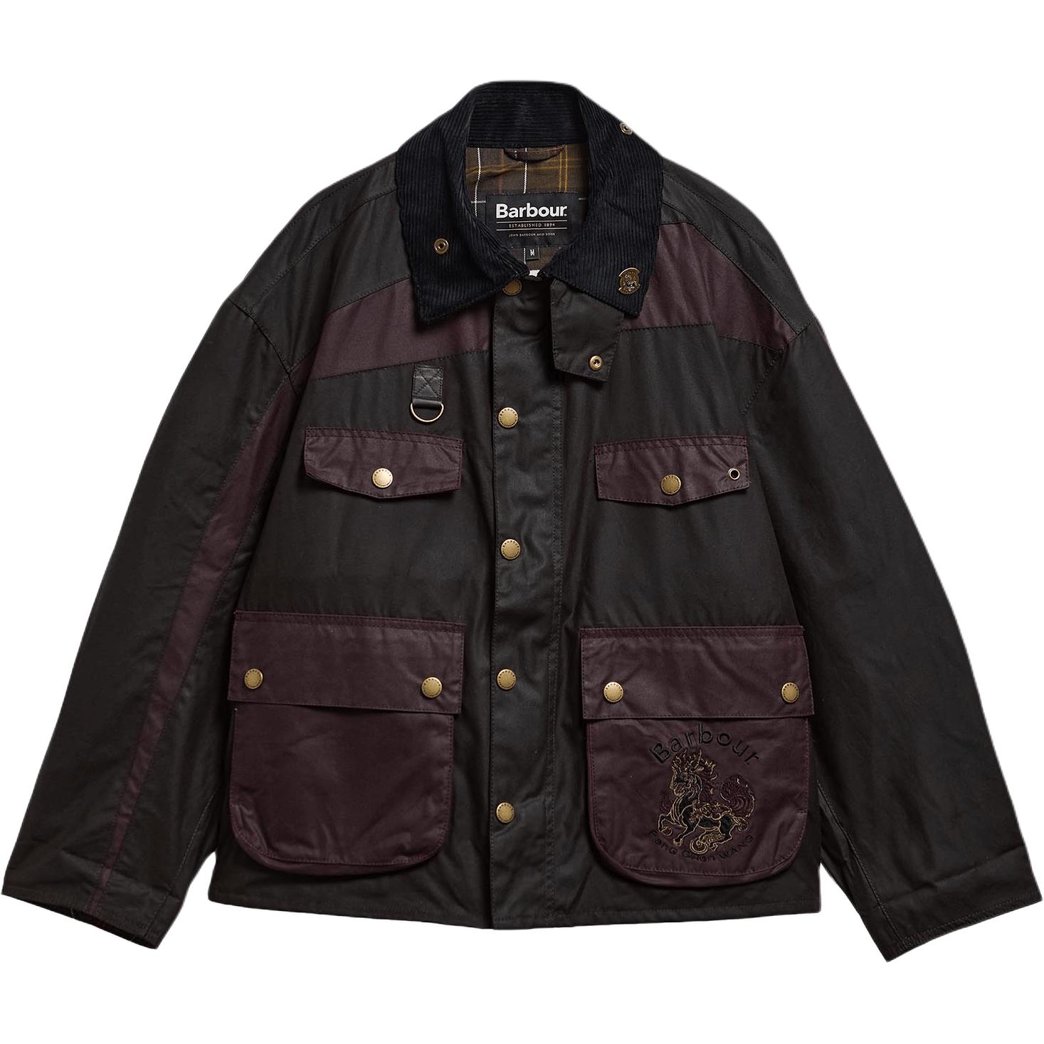

Куртка Barbour SS26 Unisex Feng Chen Wang, красный коричневый