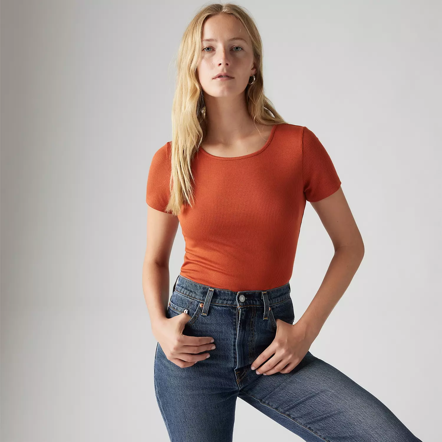 

Футболка Dreamy с коротким рукавом Levi's, цвет Picante - Red