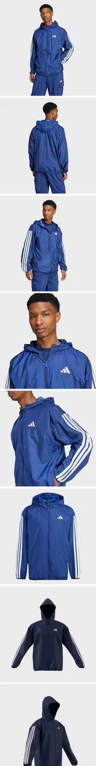 Женская ветровка Essential 3S тёмно-синяя от Adidas — фото 4