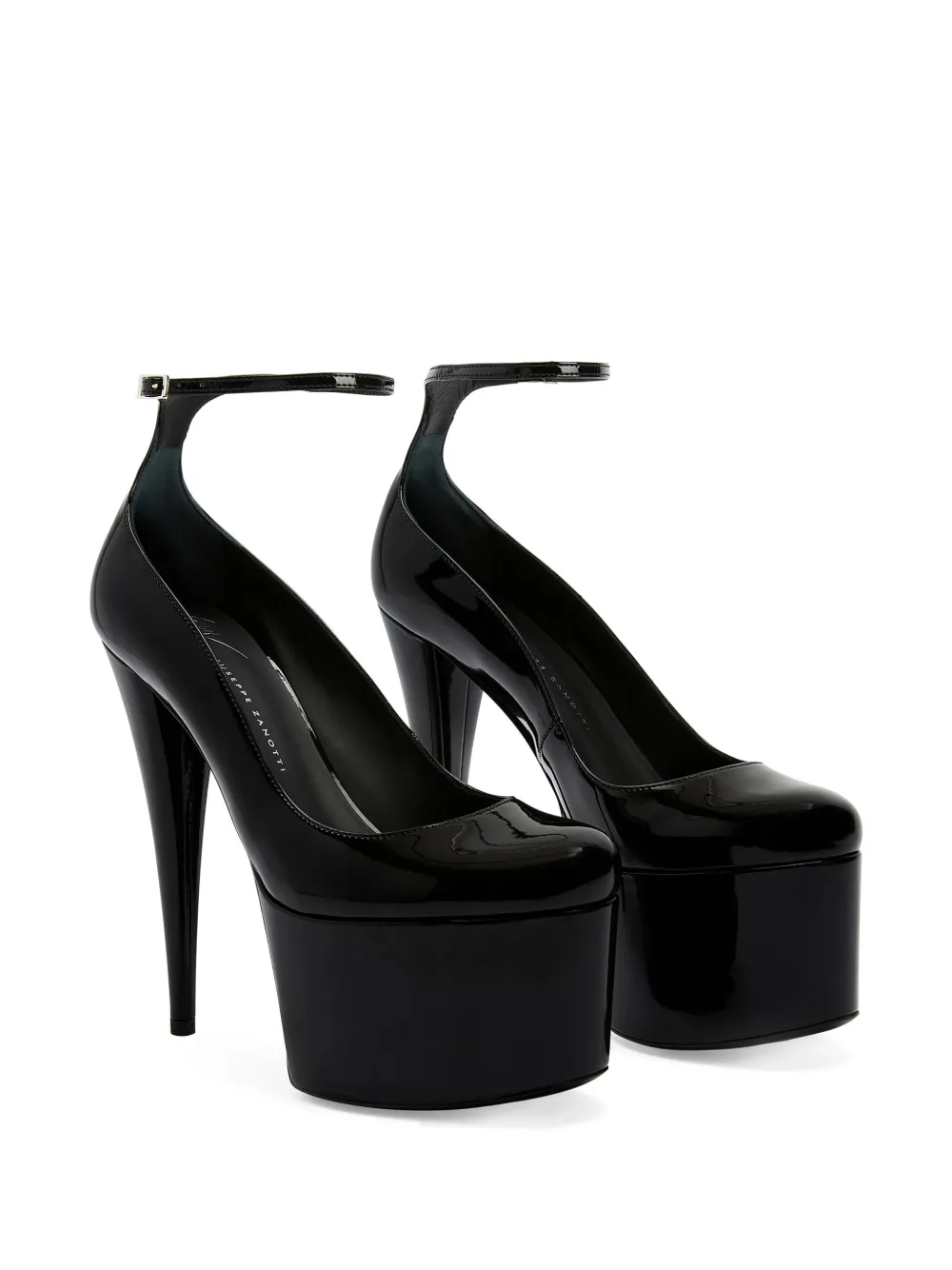Лакированные туфли на шпильке Giuseppe Zanotti, черный — фото 2