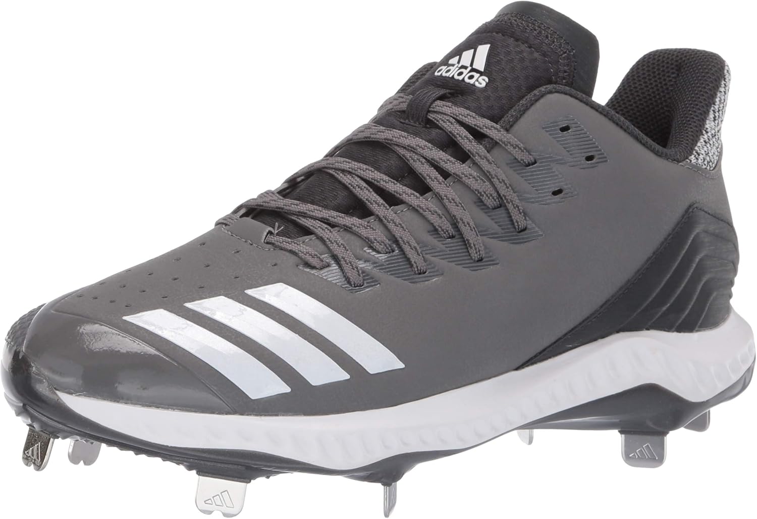 

Бейсбольные бутсы Adidas Icon Bounce для мужчин, белый/серый
