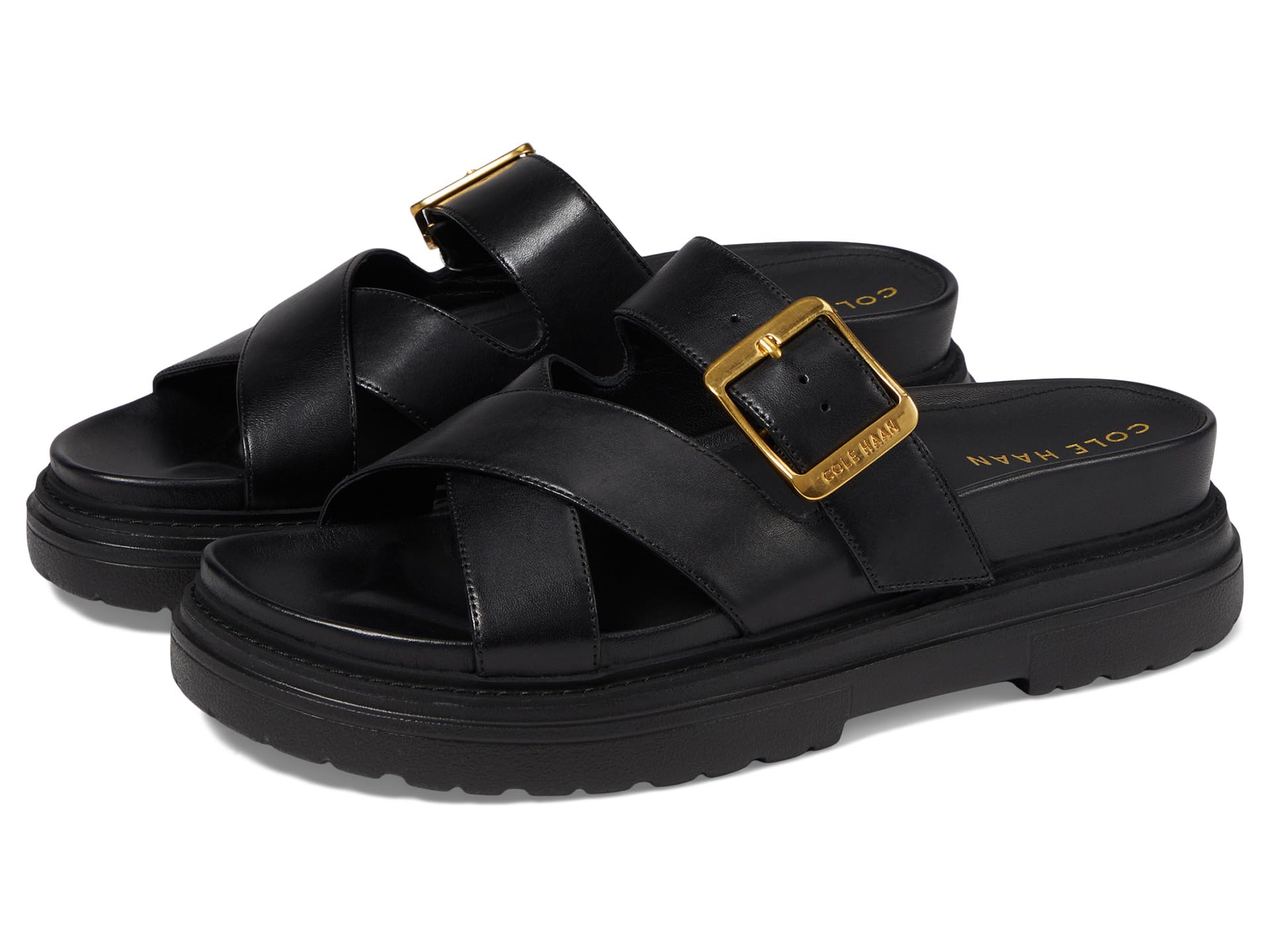 Сандалии Cole Haan Fraya Slide Sandal, черный