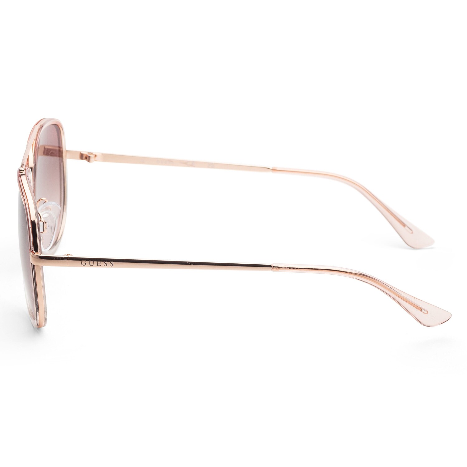 

Guess женские розовые солнцезащитные очки 59 мм GF0417-72B, цвет Shiny Pink