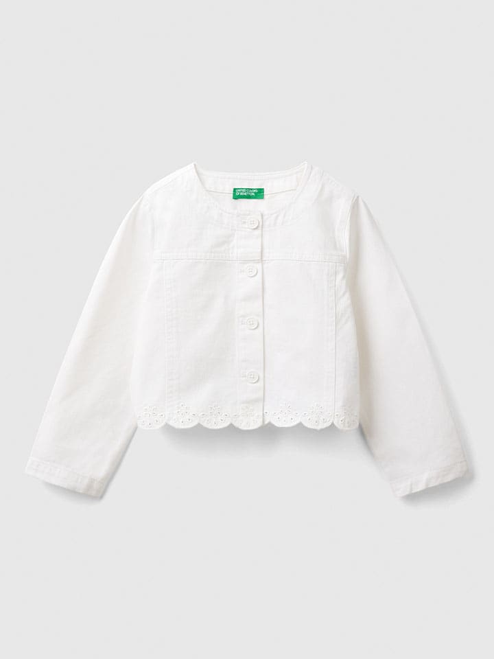 

Куртка Benetton, белый