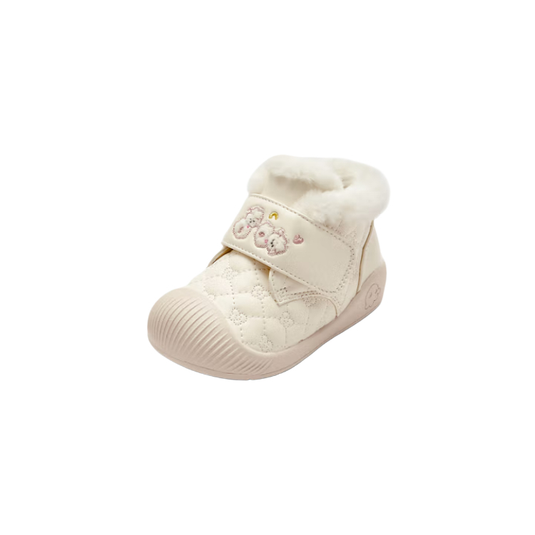 

BALABALA Низкие детские ботинки ACCOMPANY GROWTH с противоскользящей подошвой, устойчивые к истиранию и сохраняющие тепло, цвет ecru