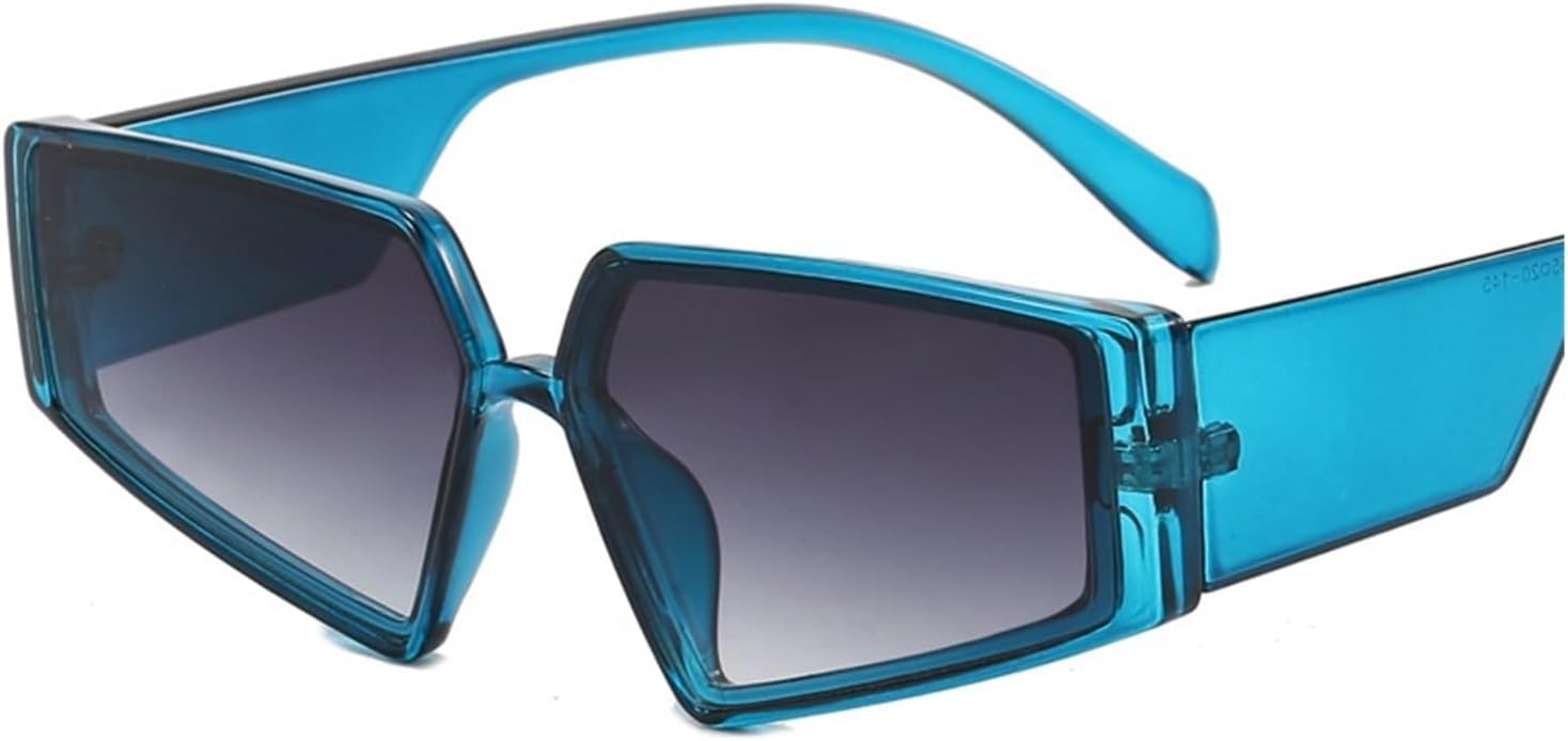 

Большие солнцезащитные очки в стиле хип-хоп для мужчин и женщин, для активного отдыха и отпуска, модные декоративные солнцезащитные очки, подарок (Цвет: F, Размер: 1) EkeNoz, F